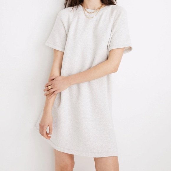 Madewell Dresses & Skirts - NEW Madewell Airyterry Sweatshirt Dress Size Medium